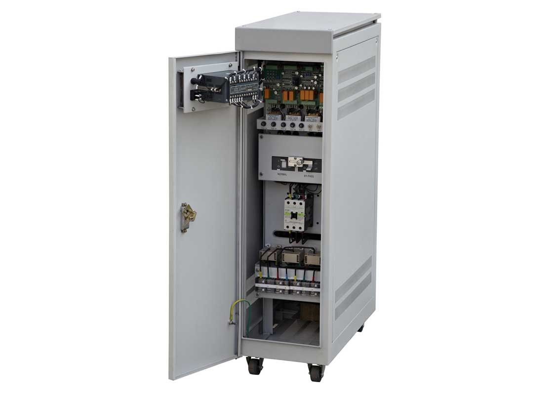 120KVA SBW AC Power Stabilizer Low Dropout Voltage Regulator 380V / 400V / 440V